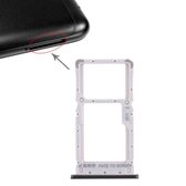 SIM-kaarthouder + SIM-kaarthouder / Micro SD-kaarthouder voor Geschikt voor Xiaomi Redmi Note 6 Pro (zwart)