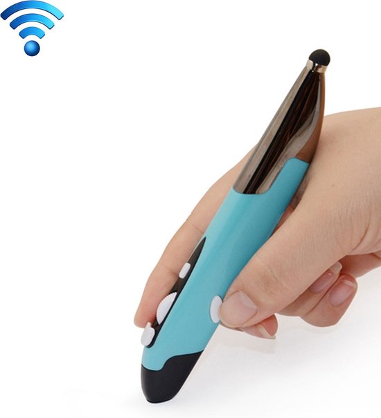2,4 GHz innovatieve pen-stijl Handheld draadloze slimme muis voor pc-laptop  (blauw) | bol.com