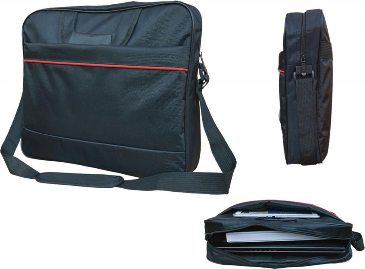 Manier Bijdrage mannelijk 17 tot 18 inch Laptoptas type schoudertas voor laptop en notebook (17.3 inch  messenger... | bol.com