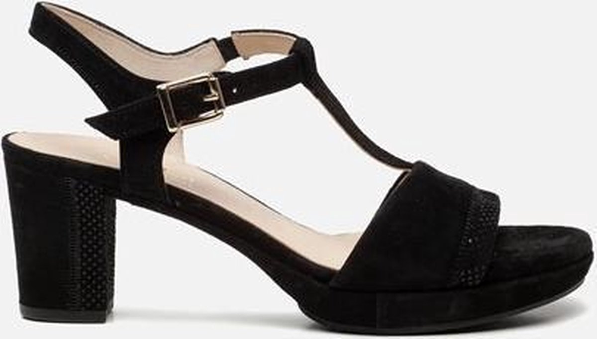 Gabor Comfort sandalen hak zwart - Maat | bol.com