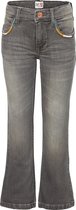 Noppies Flared Jeans Lettastreet Ash Grey Meisjes - Maat 104