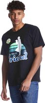 The Mandalorian Heren Tshirt -L- Hello Friend Zwart