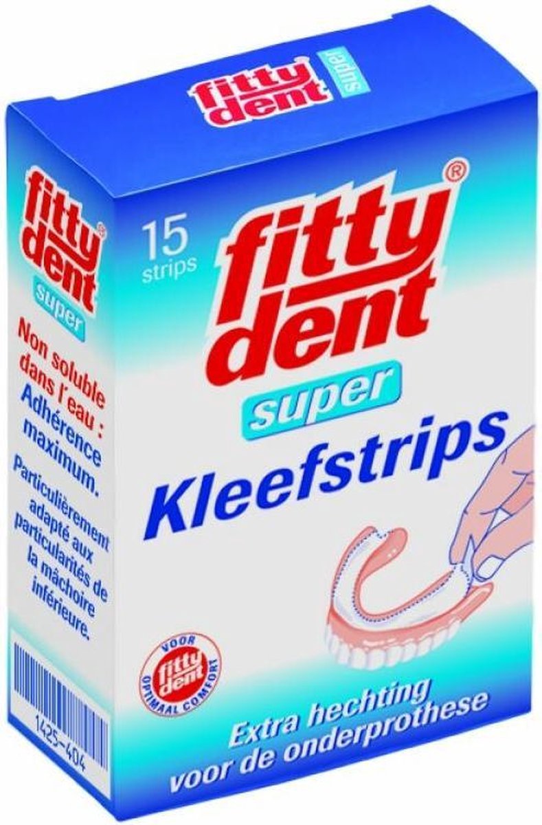 Fittydent Kleefstrips | bol.com