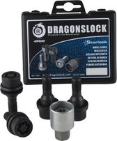 Dragonslock Velgenslot - Wielslot Set Citroen C4 Cactus Vanaf 2014 - Verzinkt - Zwart Gecoat - Beste Keus