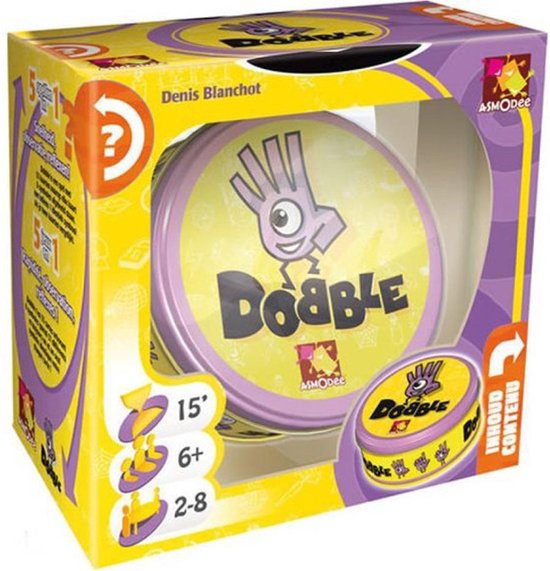 Afbeelding van het spel Asmode Dobble Classic Kaartspel - Speelgoed - Spellen