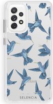 Selencia Zarya Fashion Extra Beschermende Backcover Samsung Galaxy A72 - Birds