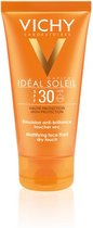 Vichy Idéal Soleil Dry Touch Zonnebrand Crème SPF30 - 50 ml - Matteert