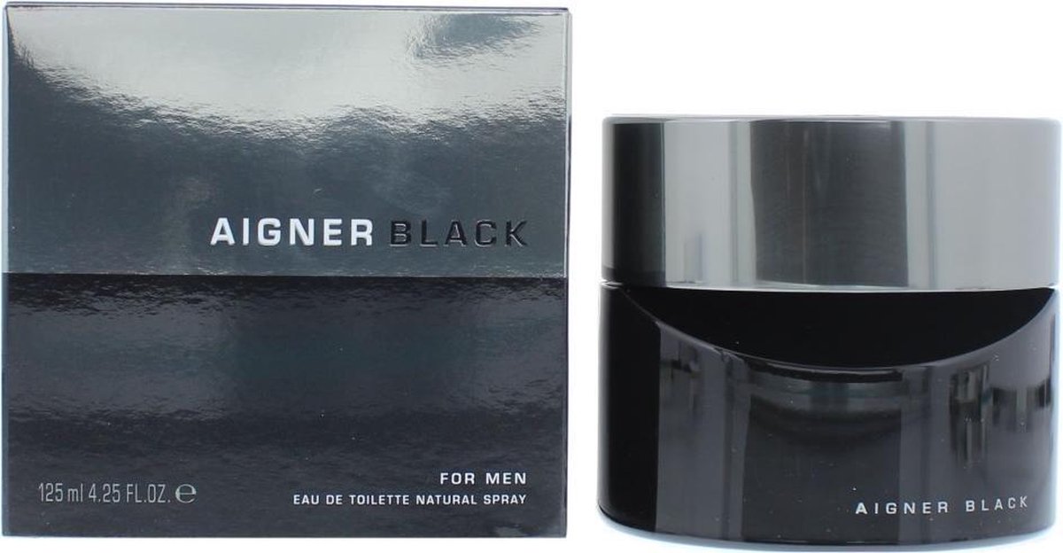 Aigner Black Man 125 ml Eau De Toilette bol