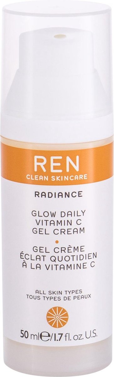 Ren Clean Skincare - Radiance Glow Daily Vitamin C Gel Cream - Face Gel Cream
