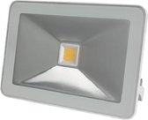 DESIGN LED-SCHIJNWERPER - 50 W, WARMWIT - WIT