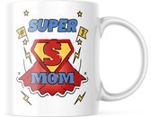 Super Mom - Mok - Moederdag Cadeautje