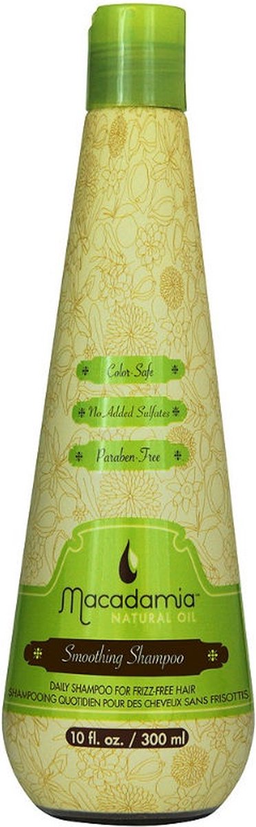 Macadamia Natural Oil Smoothing Shampoo-1000 ml met pomp - vrouwen - Voor Beschadigd haar - 1000 ml met pomp