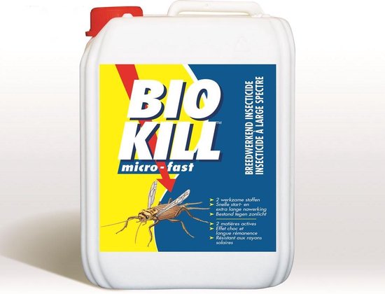 BSI - Bio Kill Micro-Fast - Breedwerkend Insecticide tegen vliegende en...