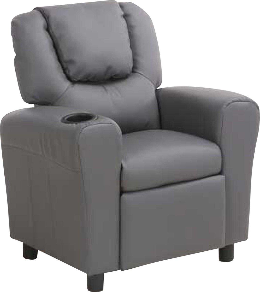 Relaxfauteuil Voor Kinderen Rex - Grijs