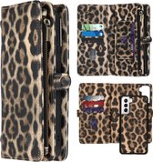 iMoshion 2-in-1 Wallet Booktype Samsung Galaxy S21 hoesje - Leopard