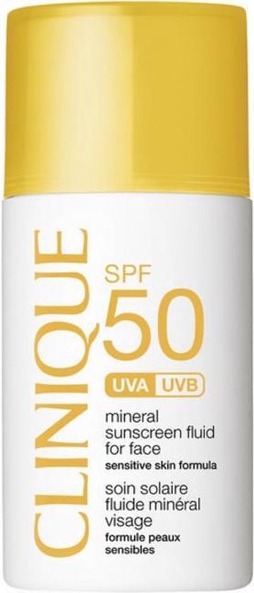 krijgen Schuldig muziek Clinique Mineral Sunscreen Lotion for Face SPF50 - Zonnebrand - 30 ml |  bol.com