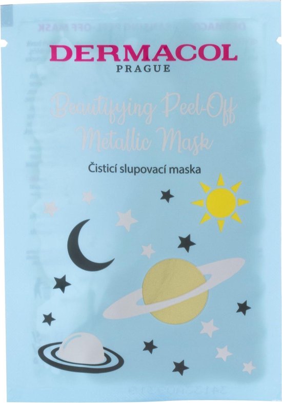 Foto: Dermacol beautifying peel off metallic mask cleansing