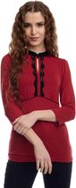 Vive Maria Longsleeve top -XXL- Red Saigon Rood