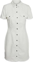 Noisy may Jurk Nmjoy  S/s Dress Clr S 27015686 Bright White Dames Maat - 40