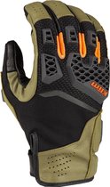 Gloves de Motorcycle Klim Baja S4 Sage Strike Orange S