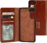 Mobiparts Wallet Case Samsung Galaxy S21 Oaked Cognac hoesje