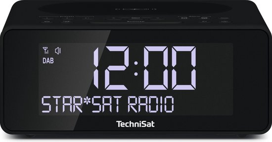 TechniSat Digitradio 52 - DAB+ Wekkerradio - Digitaal - Qi lader