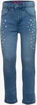 TwoDay meisjes jeans met luipaardprint - Blauw - Maat 116