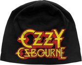 Ozzy Osbourne Beanie Muts Logo Zwart