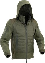 Defcon 5 jas Urban Shell Jacket met capuchon - Groen