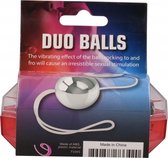 Metal Duo Balls - Silver - Balls