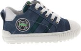 Jongens Veterschoenen & Klitteband Develab 41497-633 Navy Suede Blauw - Maat 27