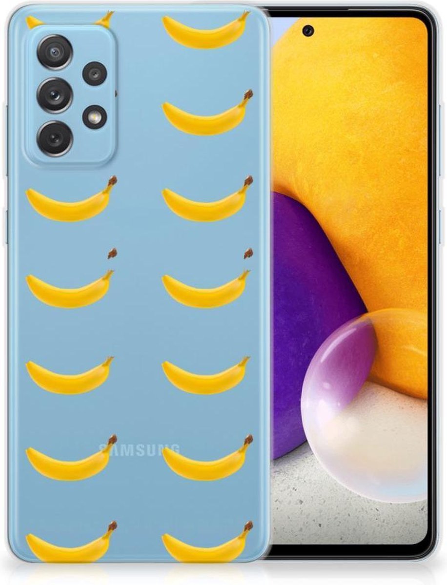Samsung Galaxy A72 Siliconen Case Banana