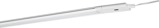 luminaire à piles LED: pour fond d'armoire, armoire LED Slim / 18 W, 220… 240 V, angle de faisceau: 110 °, blanc chaud, 3000 K, matériau du corps: polycarbonate. (pc) / acrylonitrile, IP20, 1 paquet