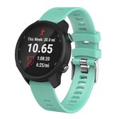 Smart Watch siliconen polsband horlogeband voor Garmin Forerunner 245 (mintgroen)