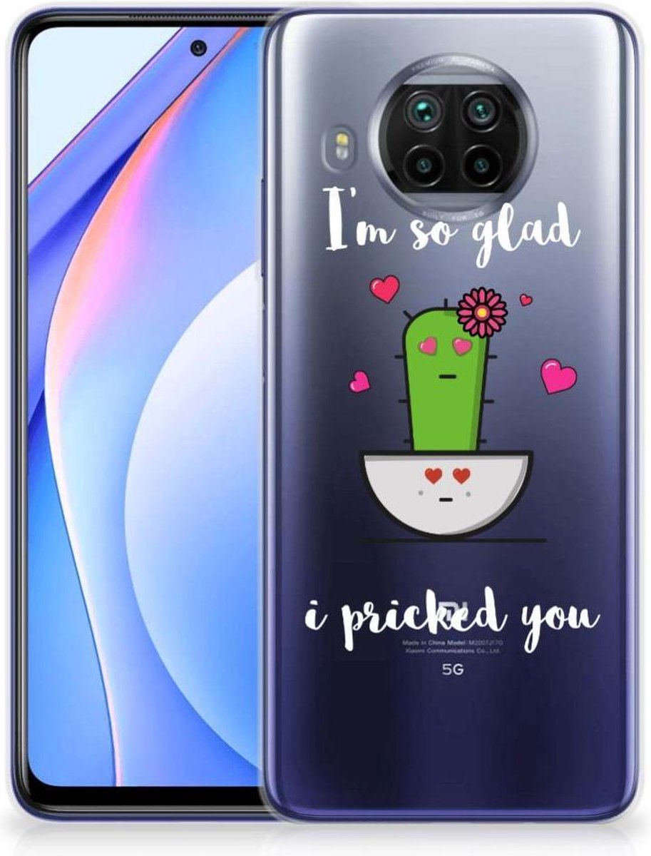 Xiaomi Mi 10T Lite Telefoonhoesje met Naam Cactus Glad