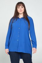 Promiss Dames Lange blouse met vouwtjes - Outdoorblouse - Maat 42
