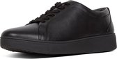 FitFlop Rally sneakers leather ZWART - Maat 36