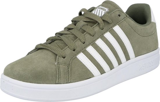 K-Swiss sneakers laag court tiebreak sde Groen-8,5 (42,5) | bol.com