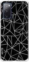 Casetastic Samsung Galaxy S20 FE 4G/5G Hoesje - Softcover Hoesje met Design - Abstraction Outline Print