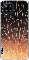 Casetastic Samsung Galaxy A42 (2020) 5G Hoesje - Softcover Hoesje met Design - Shattered Ombre Print