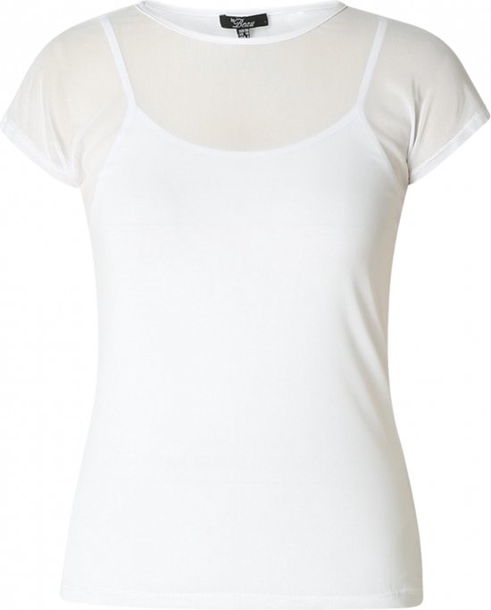 ES&SY Mette Top - White - maat 40