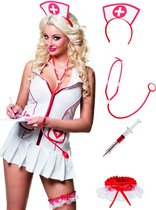 Boland - Accessoires Kit - Verpleegster Accessoires Set 4-delig voor Volwassenen