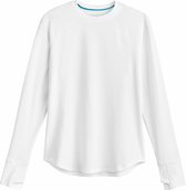Coolibar - UV Shirt voor dames - Longsleeve - LumaLeo - Wit - maat L