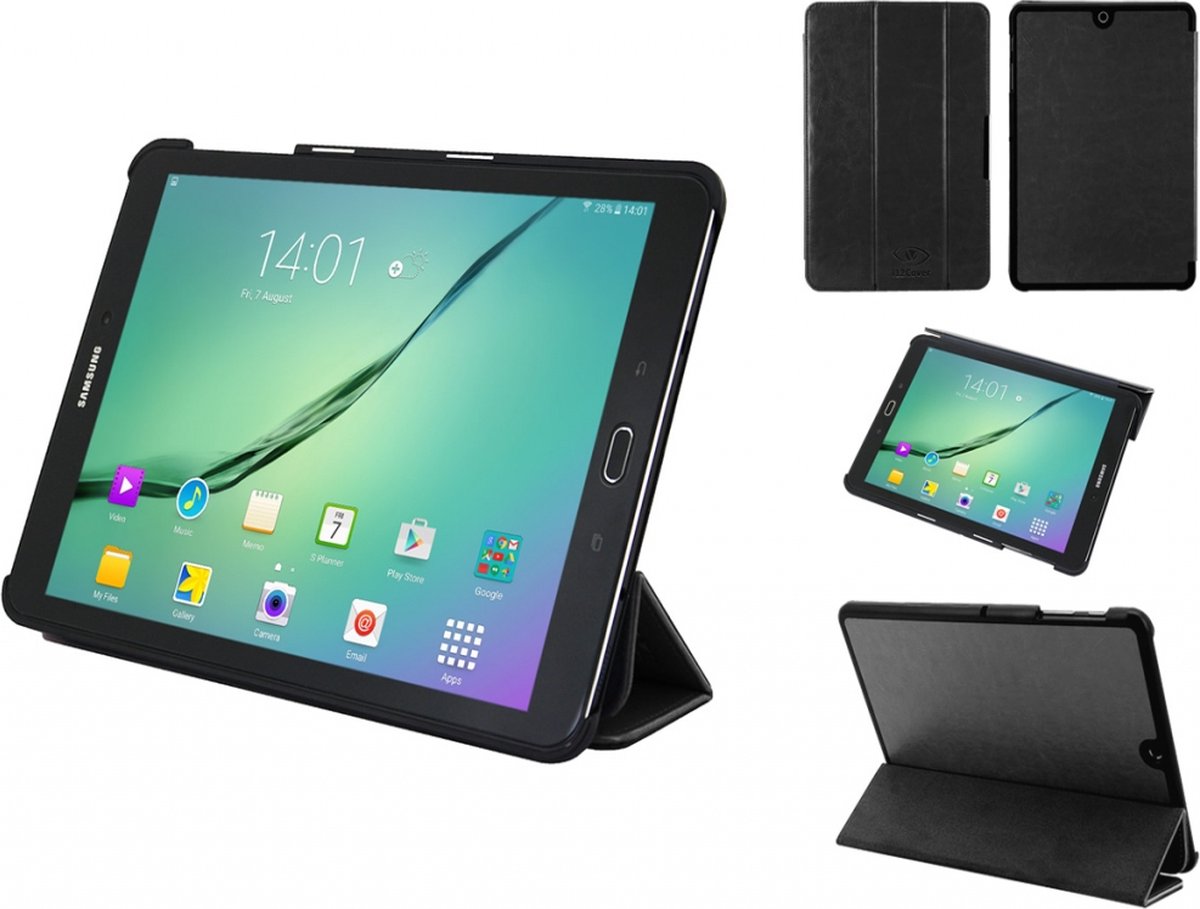 Samsung Galaxy Tab S2 9.7 Etui de luxe supplémentaire Slim-fit, étui avec  Trifold... | bol.com