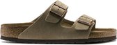 Birkenstock Slippers Arizona Zacht voetbed Suede Maat 41