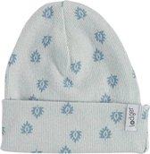 Lodger katoenen mutsje Beanie Nomad Rib Ocean