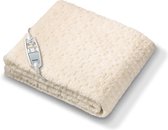 Beurer UB83 Teddy-Pluche Elektrische Onderdeken 150x80 cm 75W Beige