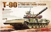Russian Main Battle Tank T-90 w/TBS-86 Tank Dozer - Scale 1/35 - Meng Models - MM TS-014