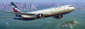 Zvezda - Boeing 767-300 (Zve7005) - modelbouwsets, hobbybouwspeelgoed voor kinderen, modelverf en accessoires