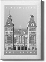 Walljar - Rijksmuseum - Muurdecoratie - Plexiglas schilderij